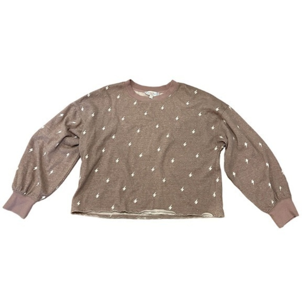 Hippie Rose NWOT Lightning Cropped Crewneck